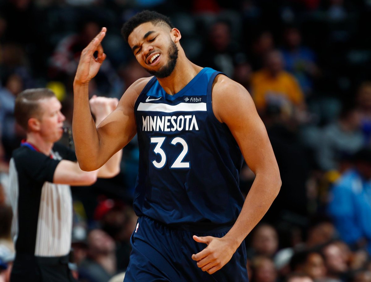 关于灰狼队前锋卡尔-安东尼-唐斯因伤报销本赛季的信息 关于灰狼队前锋卡尔-安东尼-唐斯因伤报销本赛季的信息